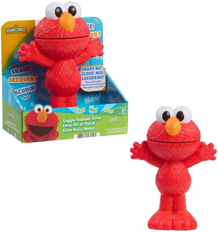 Sesame Street Giggle Grabber Elmo 7 Interactive Figure Just Play