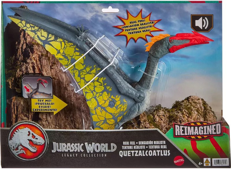 Jurassic World Legacy Collection Reimagined Real Feel Quetzalcoatlus Action Figure、ToyWiz、kayou