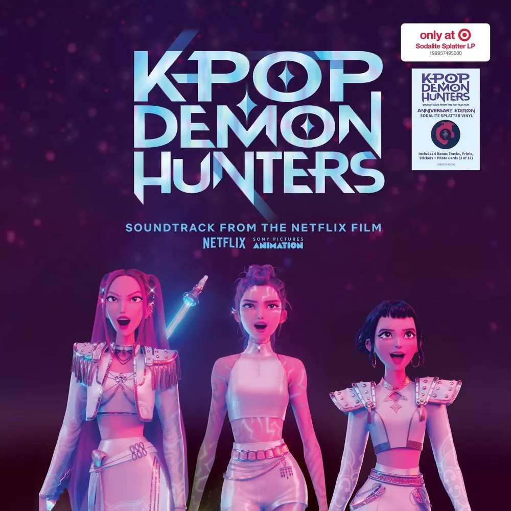 KPop Demon Hunters Anniversary Edition Soundtrack Exclusive Vinyl LP、ToyWiz、kayou