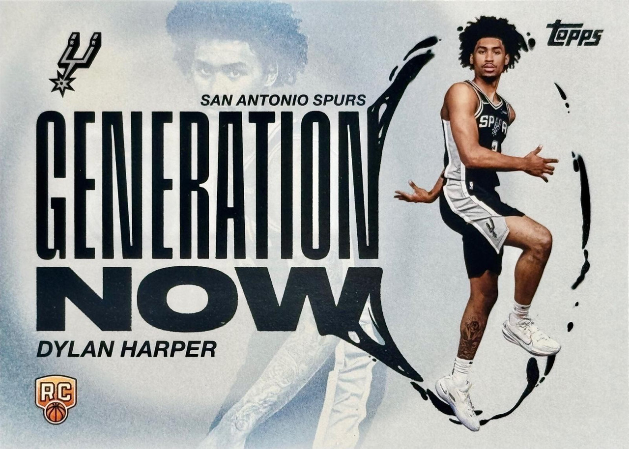 NBA 2025-26 Topps Basketball Generation Now Dylan Harper GN-2 Rookie、ToyWiz、kayou