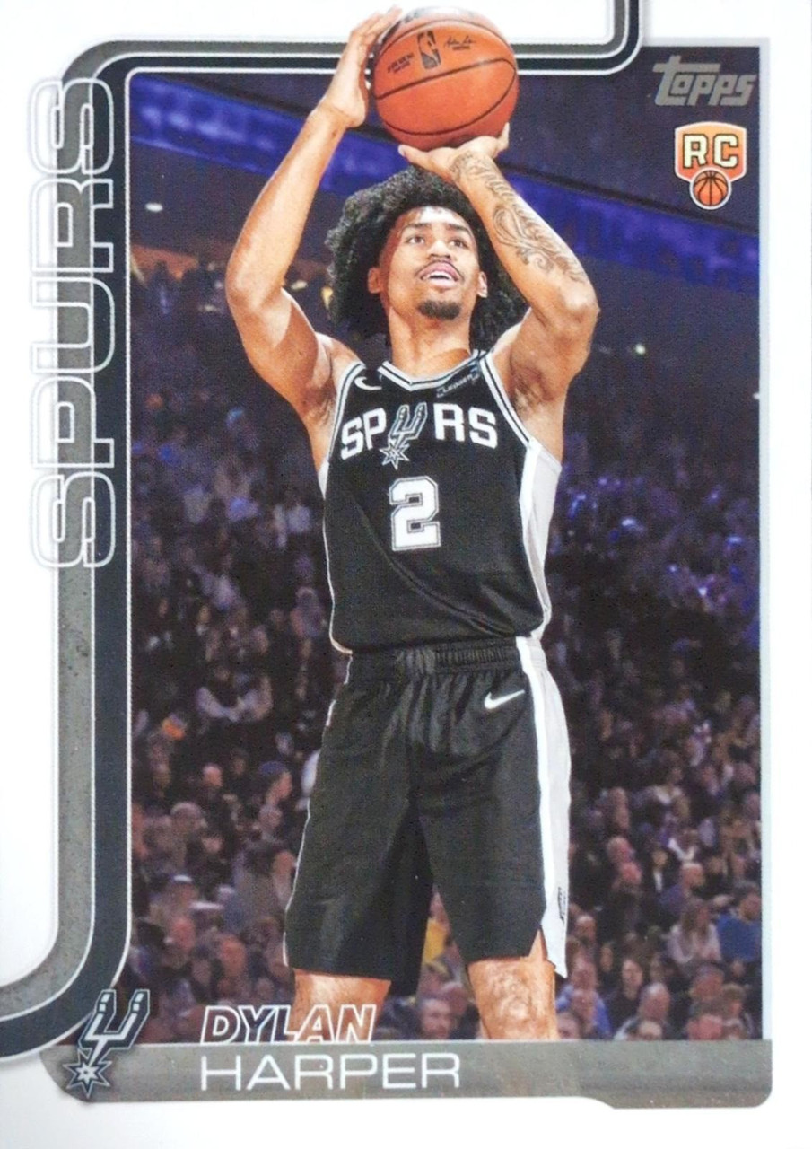 NBA 2025-26 Topps Basketball Single Card Dylan Harper 202 Rookie