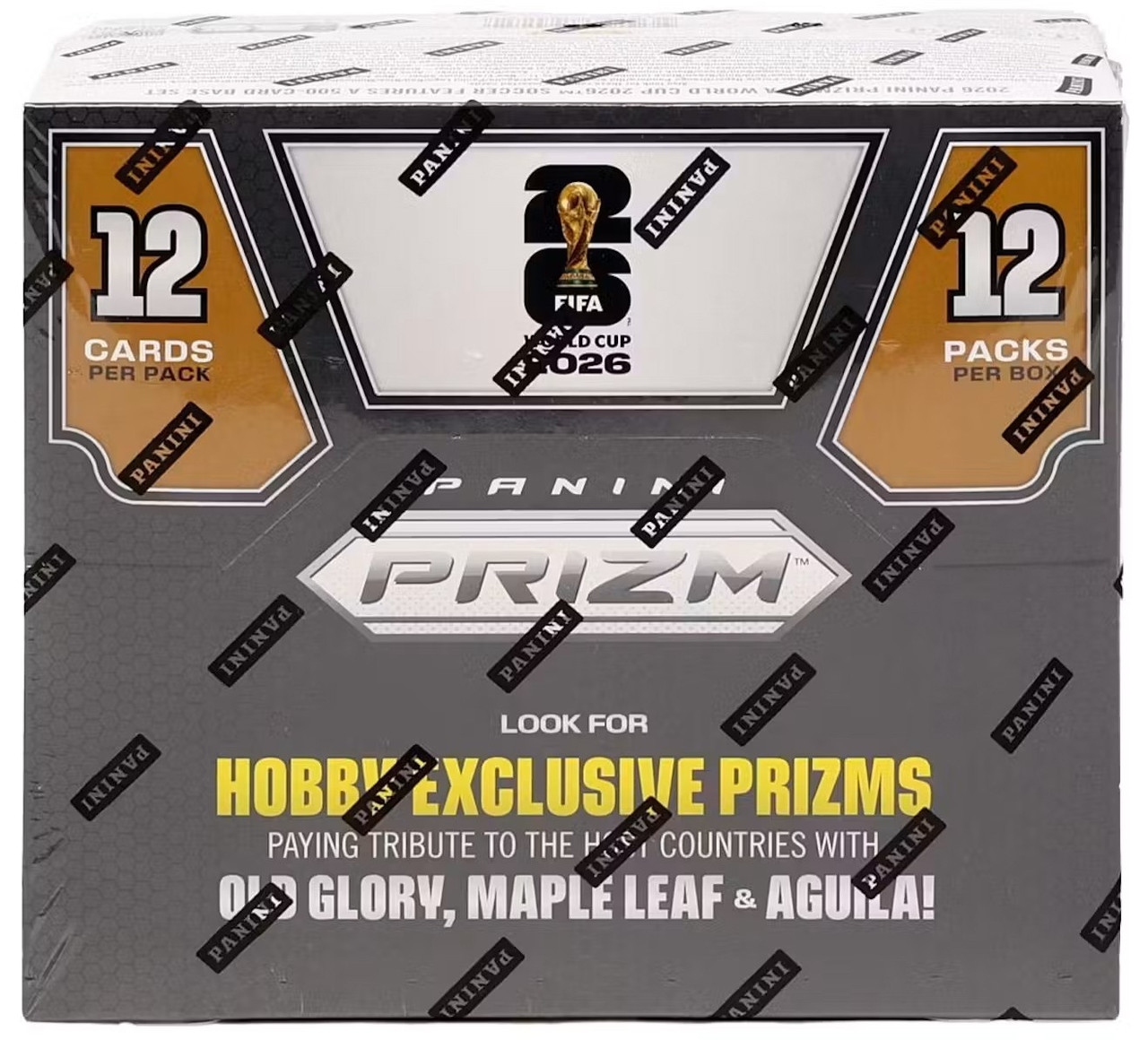FIFA World Cup Panini 2026 Prizm Soccer Trading Card HOBBY Box 12