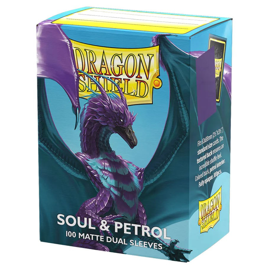 Dragon Shield Matte Soul Petrol Card Sleeves 100 Count Arcane