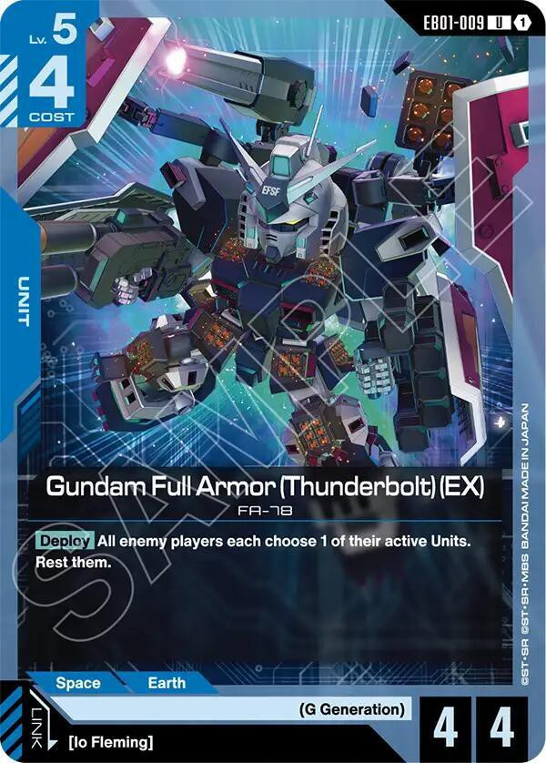 Gundam Trading Card Game Eternal Nexus Single Card Uncommon Gundam