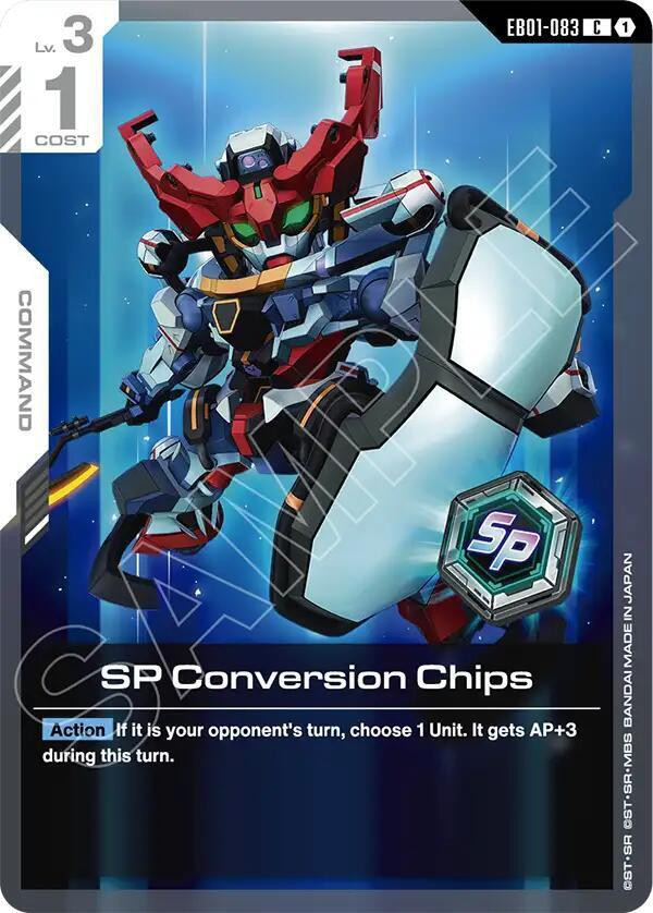 Gundam Trading Card Game Eternal Nexus Single Card Common SP