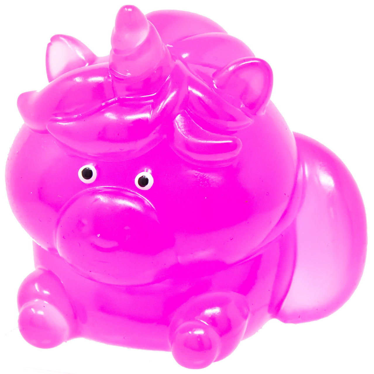 Gummy Buddies Scented Pink Unicorn 3-Inch Squeeze Toy、ToyWiz、kayou