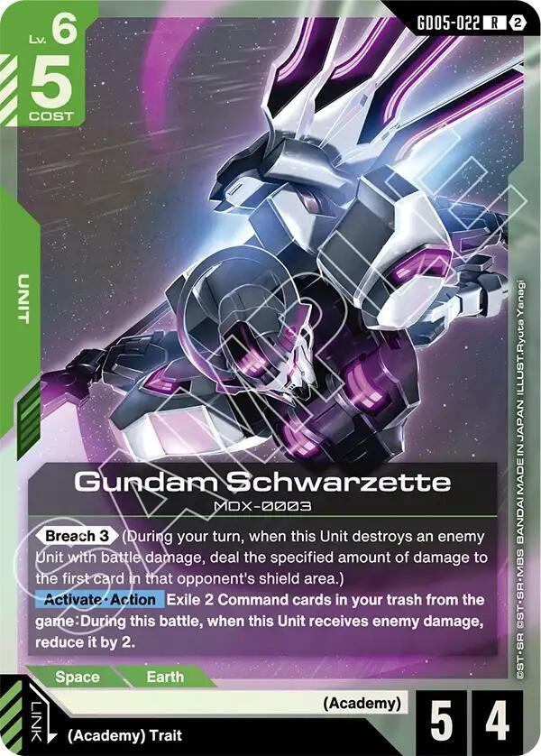 Gundam Trading Card Game Freedom Ascension Single Card Rare Gundam
