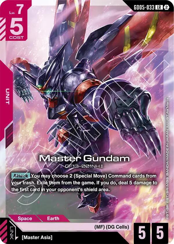 Gundam Trading Card Game Freedom Ascension Single Card Legend Rare