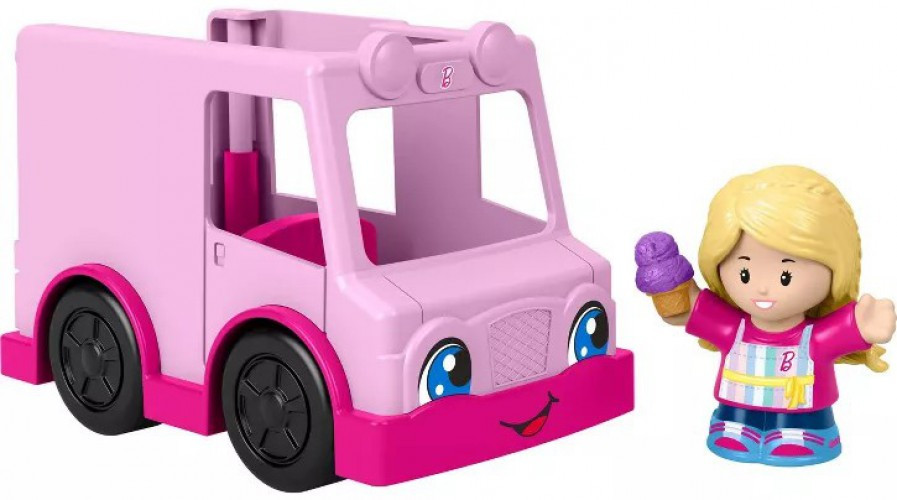 Fisher Price Little People Ice Cream Truck Vehicle & Figure Set、ToyWiz、kayou
