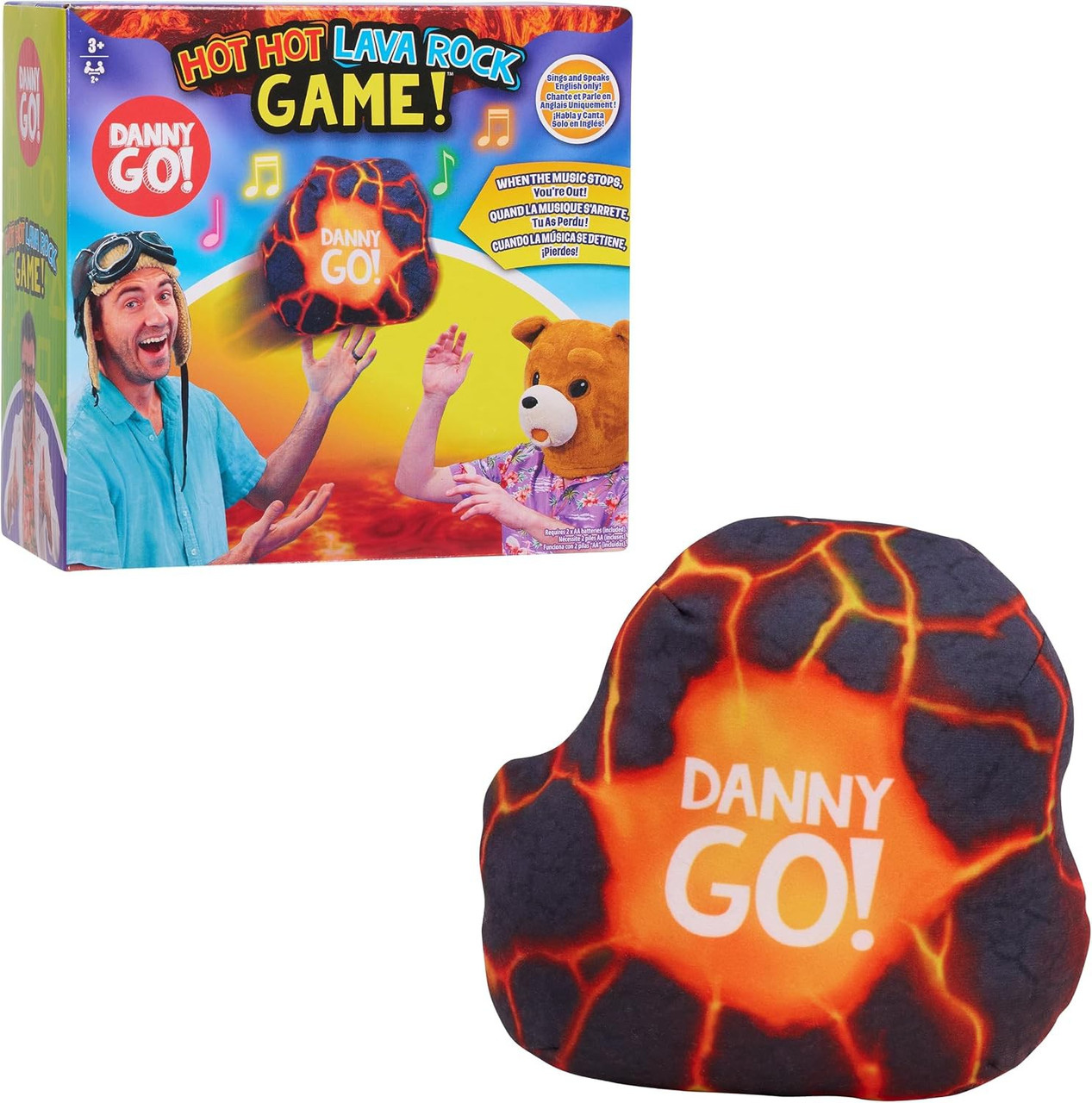 Danny GO! Hot Hot Lava Rock 6.5-Inch Game、ToyWiz、kayou