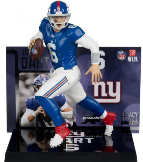 McFarlane Toys NFL New York Giants Jaxon Dart Posed Figure - ToyWiz