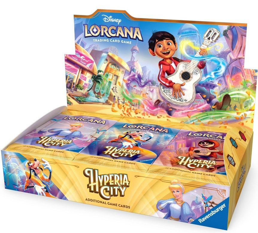 disney characters booster box Wei Schwarz Blau  BREAKS including 6 common cards Disney Lorcana Trading Card Game