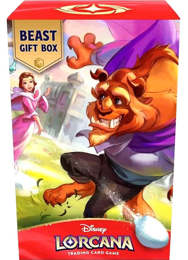 Disney Lorcana Trading Card Game Hyperia City Beast Gift Box 5