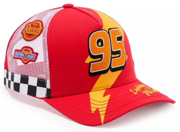 Disney / Pixar Cars 20th Anniversary Lightning McQueen Exclusive Baseball Cap for Adults、ToyWiz、kayou