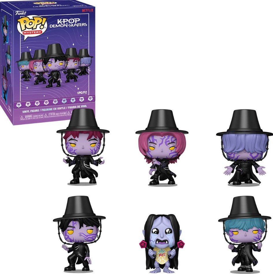 Funko KPop Demon Hunters POP Mystery Vinyl Figure 4 Mystery Pack 1