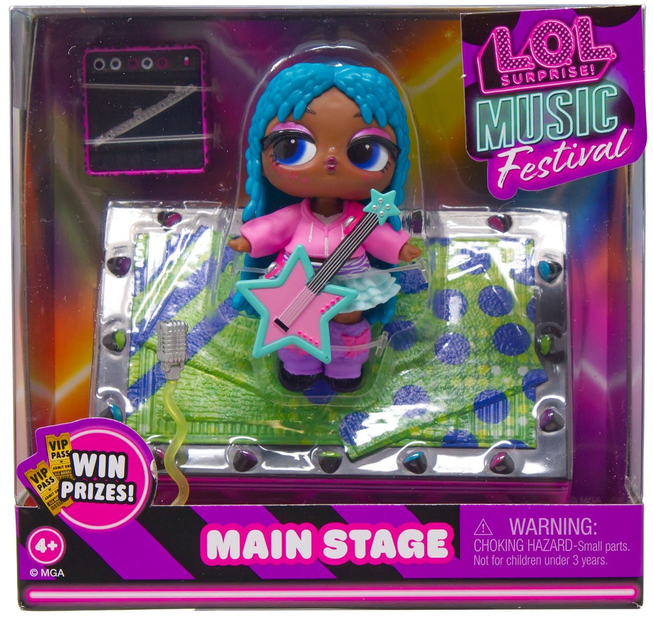 LOL Surprise Music Festival Main Stage Mini Playset Crowd Surfer
