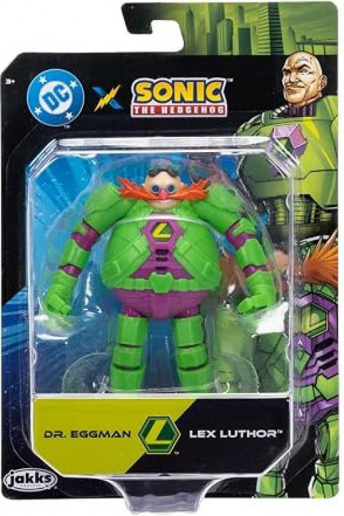 Sonic The Hedgehog x DC Dr Eggman as Lex Luthor 2.5-Inch Mini Figure、ToyWiz、kayou