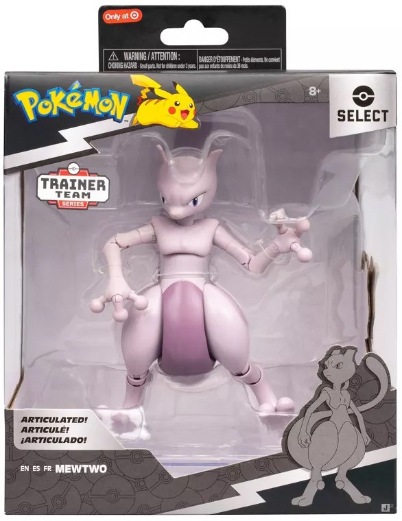 Pokemon Select Series Trainer Team Series Mewtwo Action Figure 2026、ToyWiz、kayou