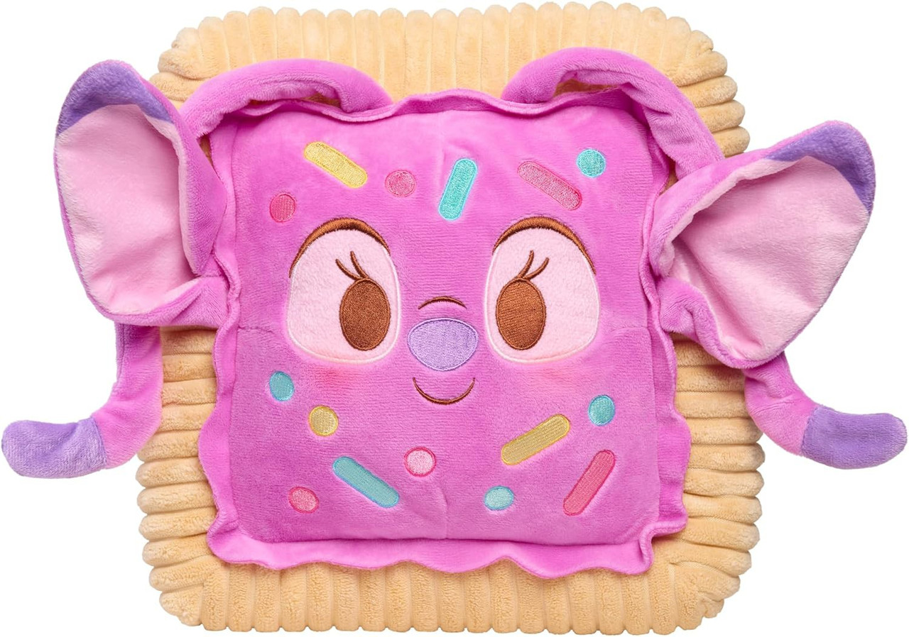 Disney Munchlings Global Gourmet Wild Berry Toaster Pie Angel 10-Inch Scented Plush、ToyWiz、kayou