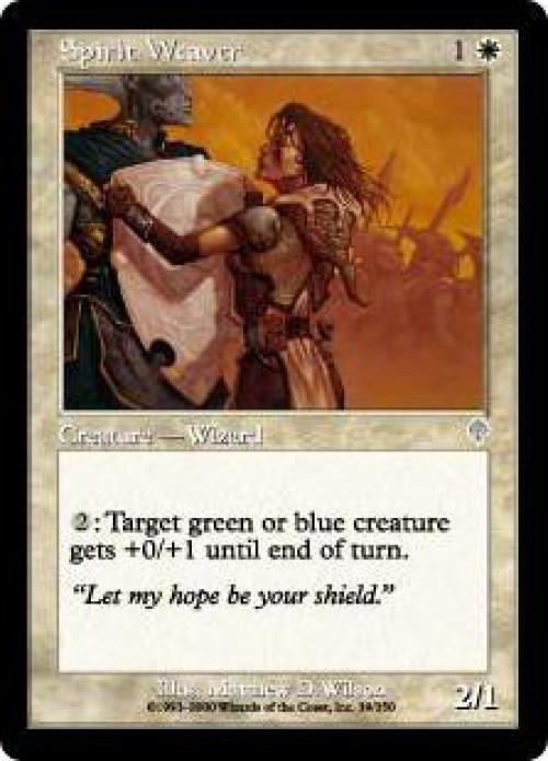 MtG Invasion Uncommon Spirit Weaver #39、ToyWiz、kayou