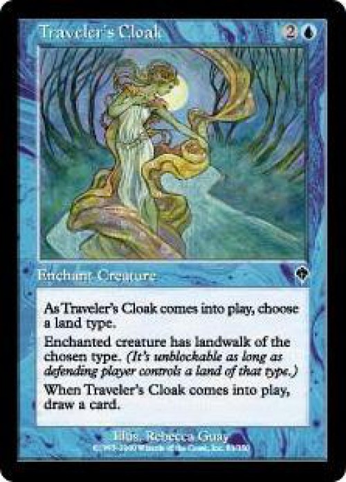 MtG Invasion Common Traveler's Cloak #83、ToyWiz、kayou