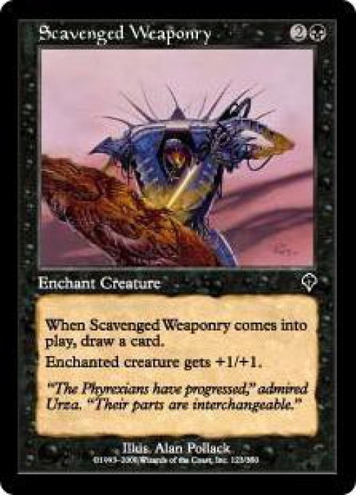 MtG Invasion Common Scavenged Weaponry #123、ToyWiz、kayou