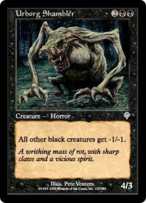MtG Invasion Uncommon Urborg Shambler #133、ToyWiz、kayou