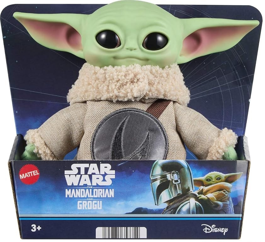Star Wars The Mandalorian & Grogu Grogu 6-Inch Plush、ToyWiz、kayou
