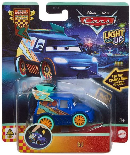 Disney / Pixar Cars Race to Celebrate Light-Up DJ Diecast Car、ToyWiz、kayou