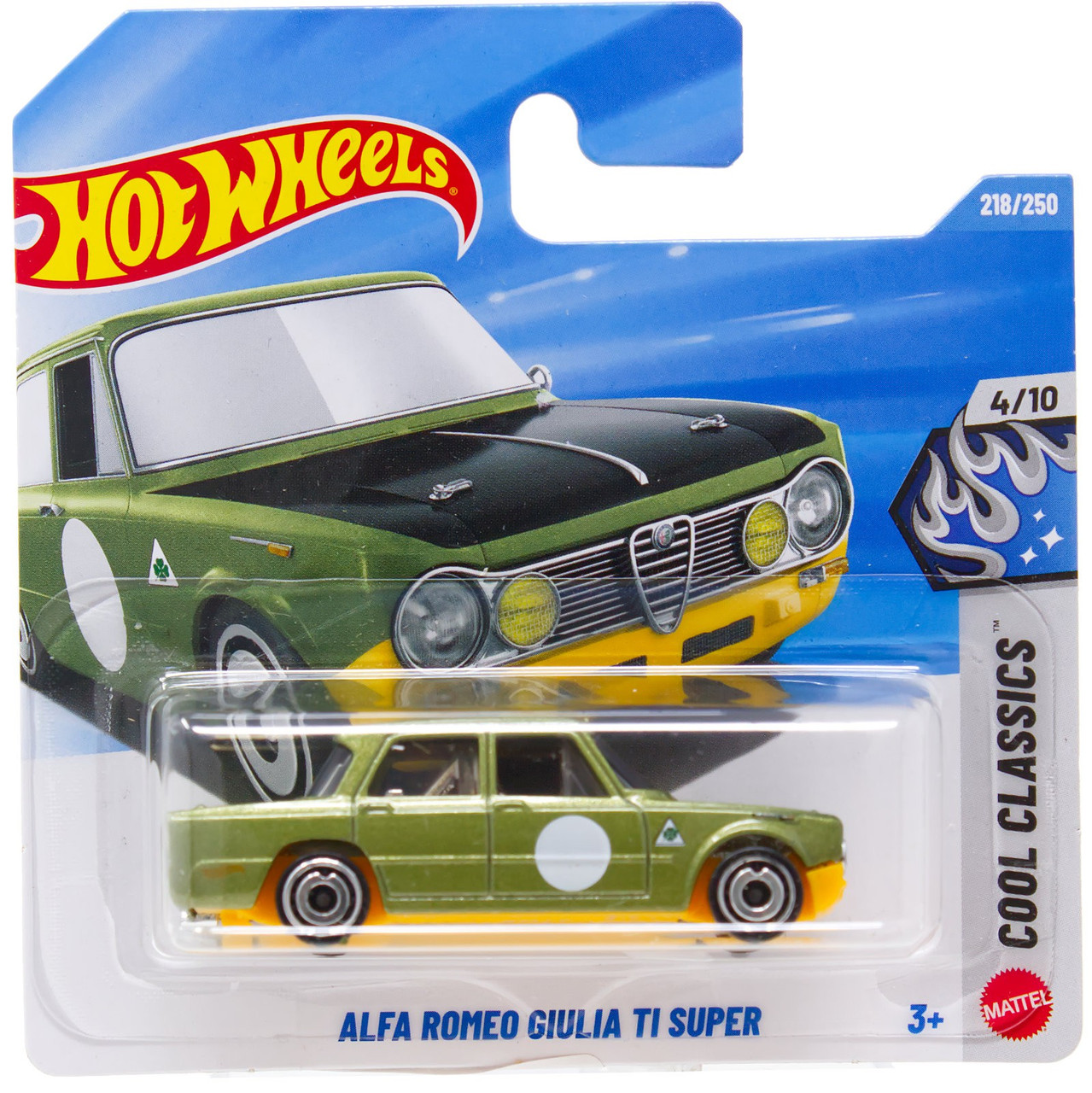 Hot Wheels Cool Classics Alfa Romeo Giulia TI Super Diecast Car、ToyWiz、kayou