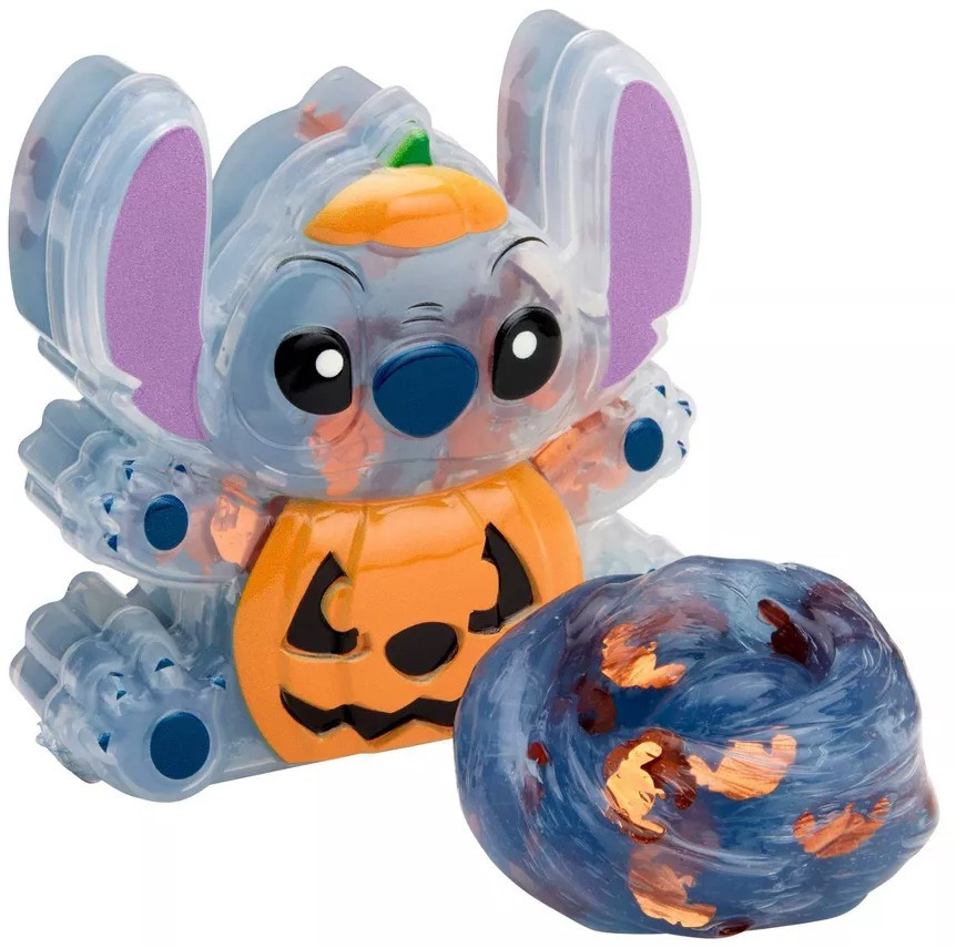 Disney Lilo & Stitch Cra-Z-Slimy Halloween Pumpkin Stitch Slimey Figure、ToyWiz、kayou