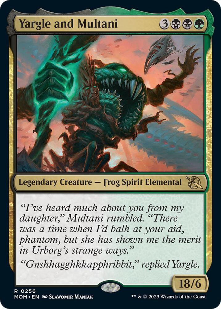 MtG March of the Machine Rare Yargle and Multani #256 Lightly Played、ToyWiz、kayou