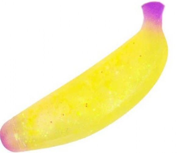 Squish Sparkle Banana YELLOW Squeeze Toy、ToyWiz、kayou