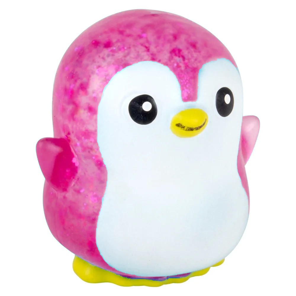 Sugar Squeezy Penguin PINK 2.5-Inch Squeeze Toy、ToyWiz、kayou
