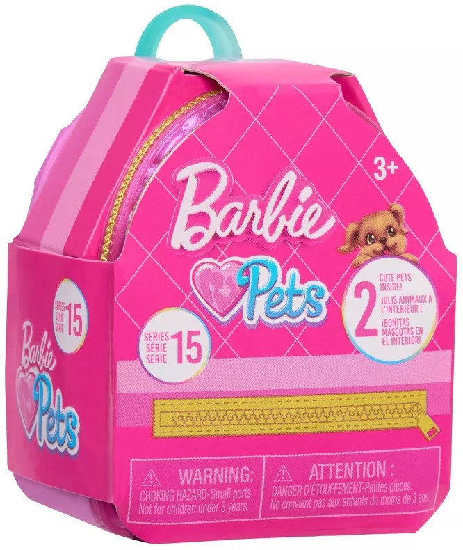 Barbie Pets Series 15 Mini Collectible Figures Mystery Pack 2 Pets!、ToyWiz、kayou