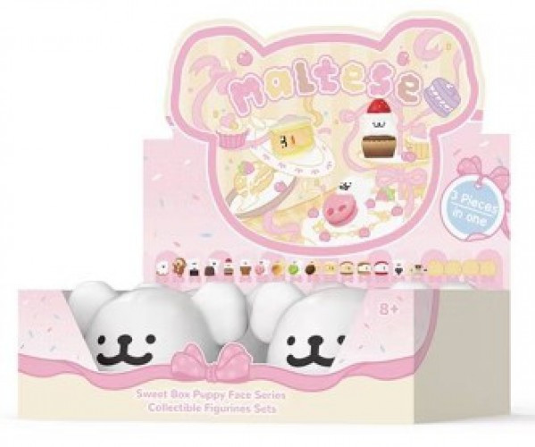 Maltese Sweet Box Puppy Face Series Mystery Pack、ToyWiz、kayou