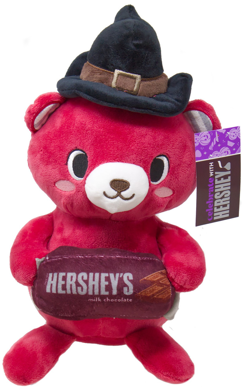 Celebrate with Hershey Witch Bear Hershey Chocolate Bar 8-Inch Plush、ToyWiz、kayou