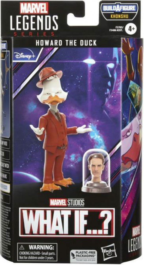 What If? Marvel Legends Khonshu Series Howard the Duck Action Figure Loose、ToyWiz、kayou