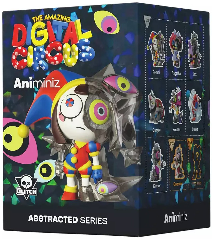 The Amazing Digital Circus Animiniz Abstracted Series Mystery Pack 1 RANDOM Figure、ToyWiz、kayou
