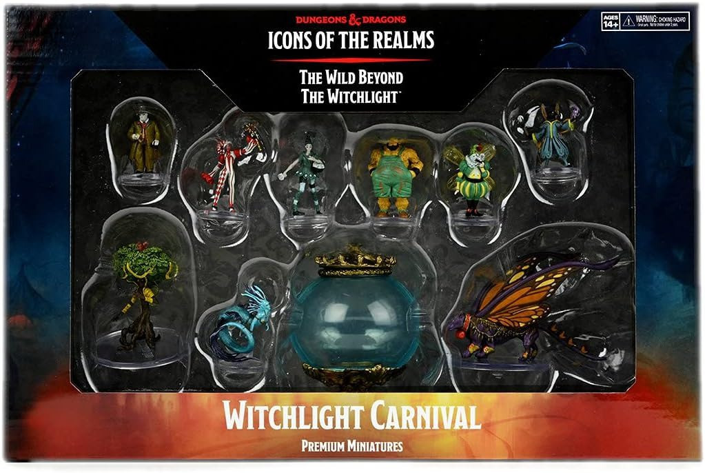 Dungeons & Dragons Icons of the Realms Witchlight Carnival Miniatured Boxed Set、ToyWiz、kayou