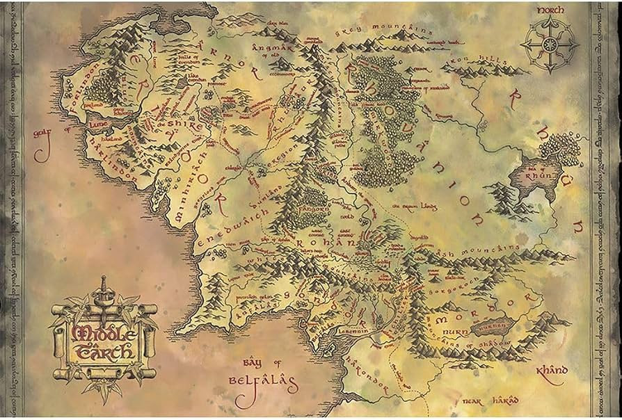 MtG The Hobbit Middle-Earth Play-Mat Standard (Pre-Order ships )、ToyWiz、kayou