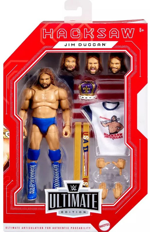 WWE Wrestling Ultimate Edition Legends Jim Duggan Action Figure、ToyWiz、kayou