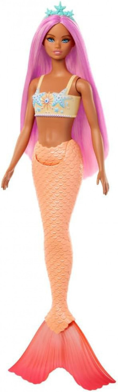 Barbie Mermaid Doll Orange with Pink Hair, Damaged Package、ToyWiz、kayou