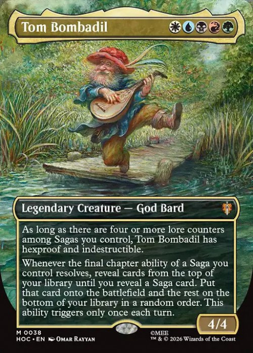 MtG The Hobbit Eternal Mythic Rare Tom Bombadil #38 Classic Artist FOIL、ToyWiz、kayou