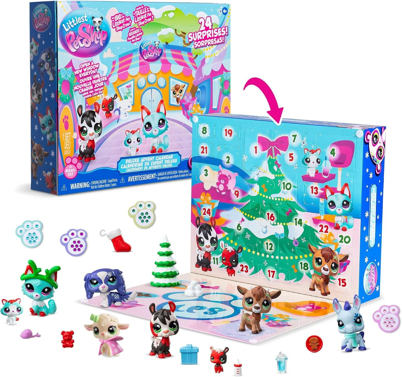 Littlest Pet Shop 2026 LPS Deluxe Advent Calendar 24 Surprises!、ToyWiz、kayou