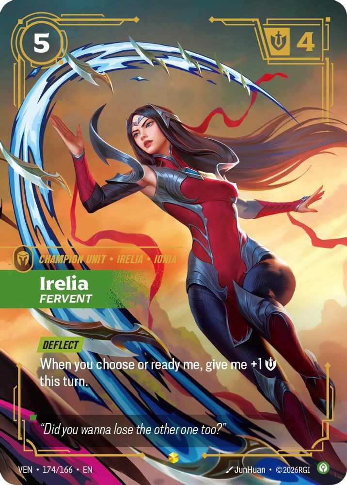 Riftbound League of Legends Trading Card Game Vendetta Single Card