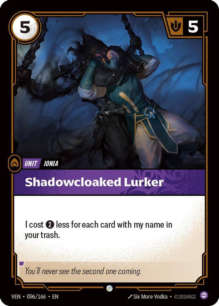 Riftbound League of Legends Trading Card Game Vendetta Single Card