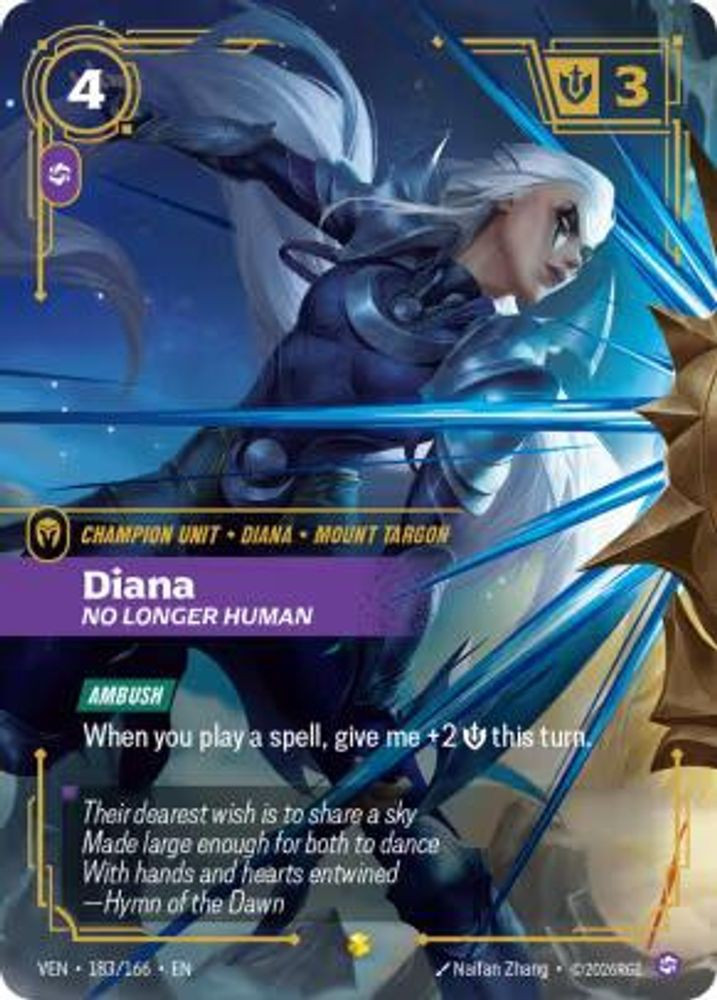 riftbound diana5枚セット Riftbound League of Legends Trading Card Game Vendetta Single Card