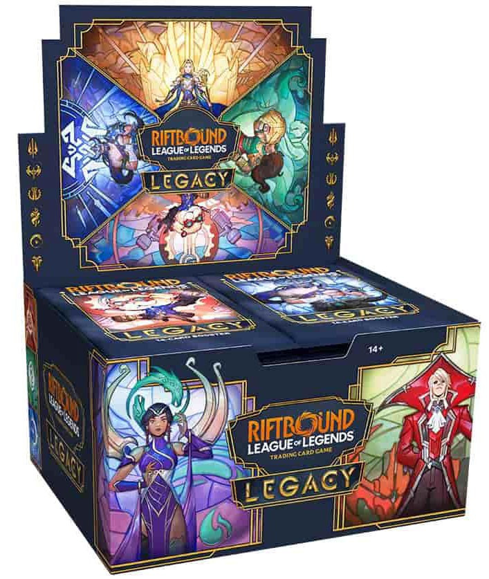 Riftbound League of Legends Trading Card Game Legacy Booster Box