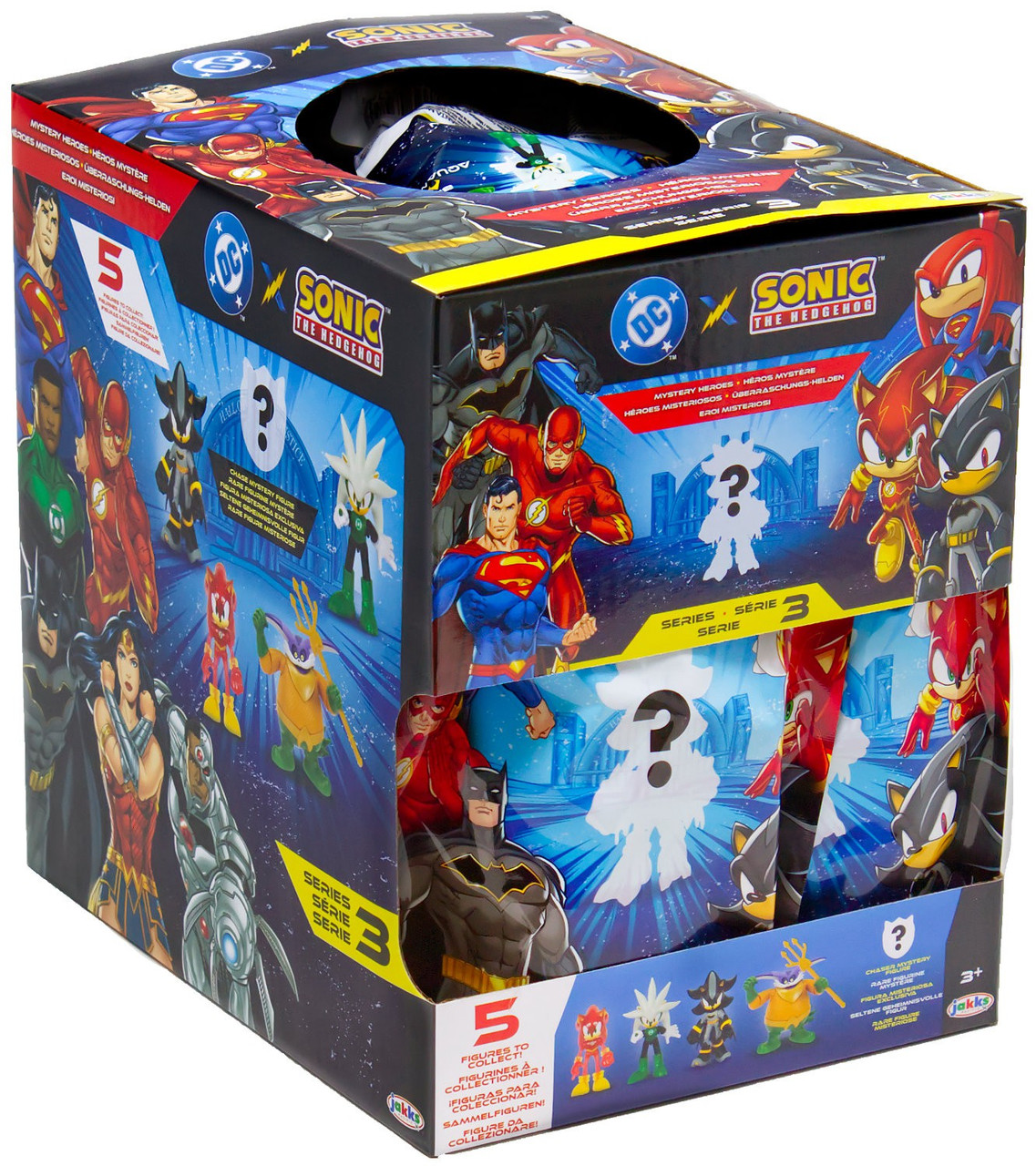 Sonic The Hedgehog x DC Series 3 2.5 Mystery Heroes Box 12 Packs